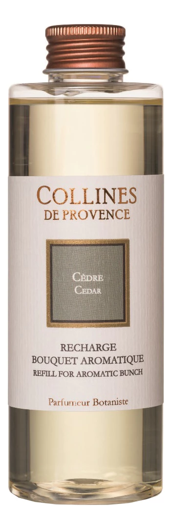 Collines de Provence Наполнитель для диффузора Les Naturelles 200ml Cedar