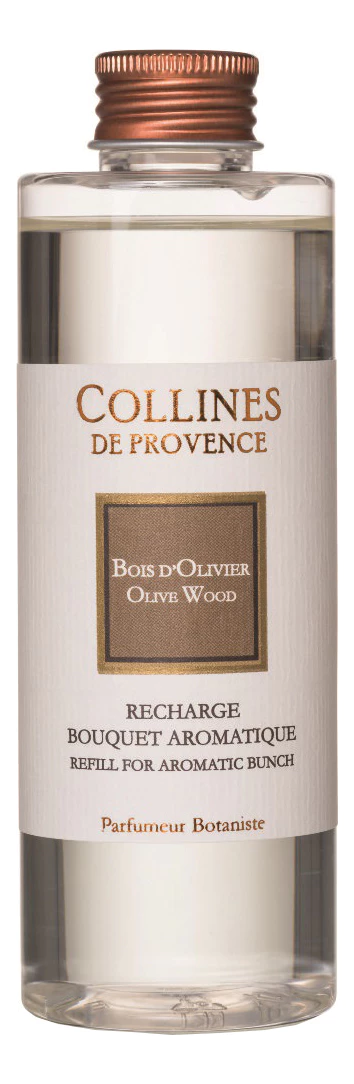 Collines de Provence Наполнитель для диффузора Les Naturelles 200ml Olive Wood