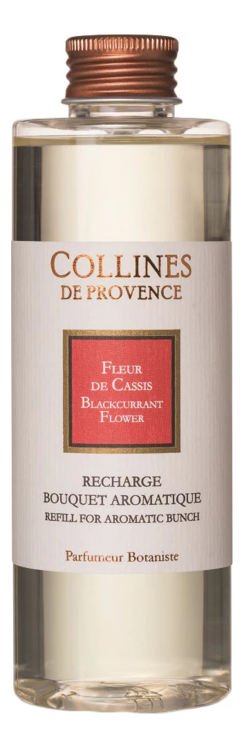 Collines de Provence Наполнитель для диффузора Les Naturelles 200ml Blackcurrant Flower