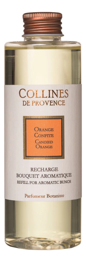 Collines de Provence Наполнитель для диффузора Les Naturelles 200ml Candied Orange