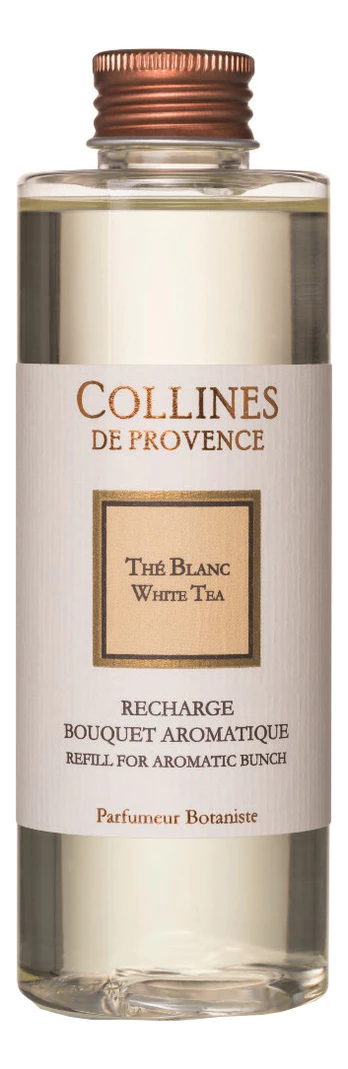 Collines de Provence Наполнитель для диффузора Les Naturelles 200ml White Tea