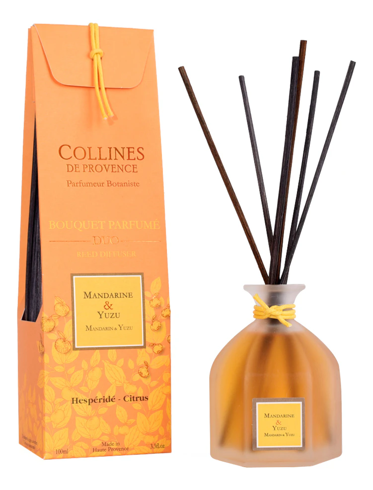 Collines de Provence Аромадиффузор Mandarin &amp; Yuzu мандарин и юдзу Аромадиффузор 100ml