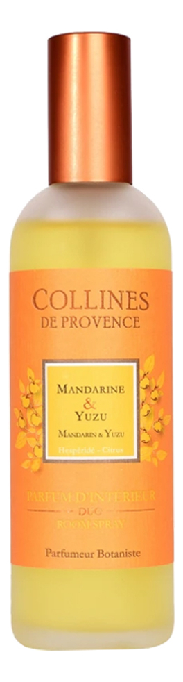 Collines de Provence Ароматический Спрей Mandarin &amp; Yuzu мандарин и юдзу 100ml