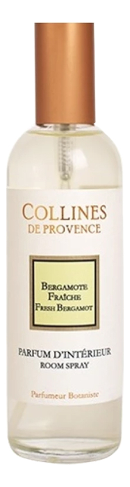 Collines de Provence Ароматический Спрей Fresh Bergamote свежий бергамот 100ml