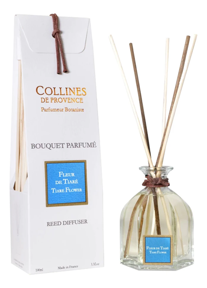 Collines de Provence Аромадиффузор Tiare Flower цветок тиаре 2024 Аромадиффузор 100ml
