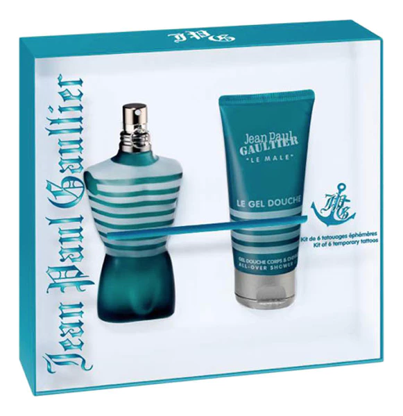 Jean Paul Gaultier Le Male набор т/вода 125ml + гель д/душа 75ml
