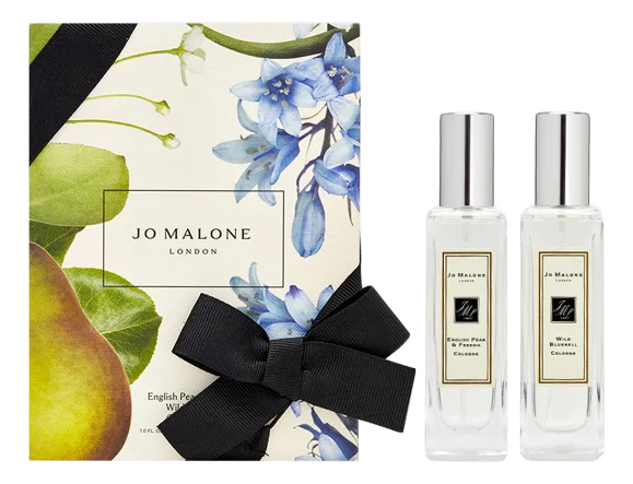 Jo Malone Set набор 2*30ml English Pear &amp; Freesia + Peony &amp; Blush Suede