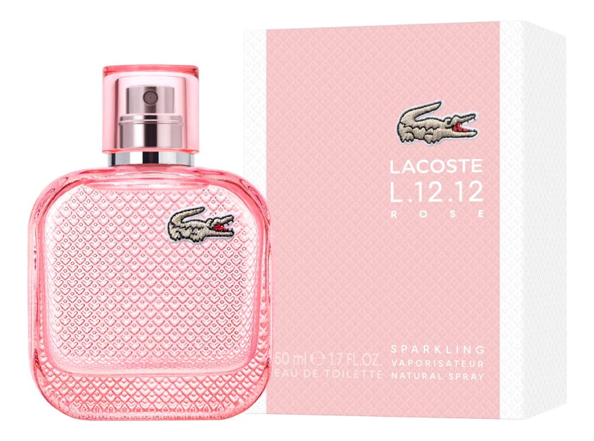Lacoste L.12.12 Rose Sparkling туалетная вода 50ml