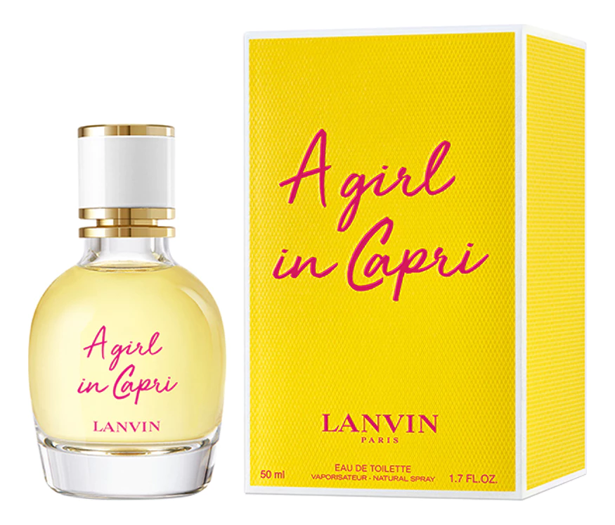 A Girl In Capri Lanvin