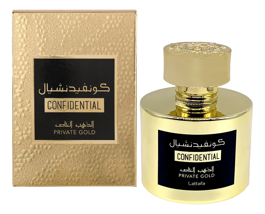 Lattafa Confidential Private Gold парфюмерная вода 100ml