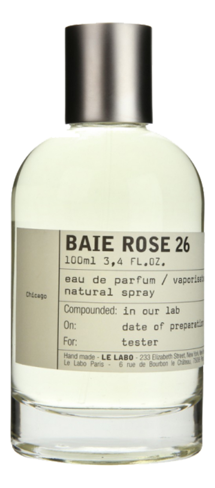 Baie Rose 26 Chicago Le Labo