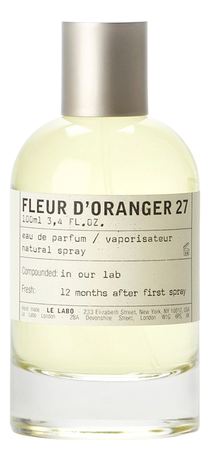 Fleur DOranger 27 Le Labo