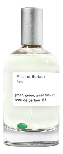 LEau De Parfum No 3 Green Miller et Bertaux