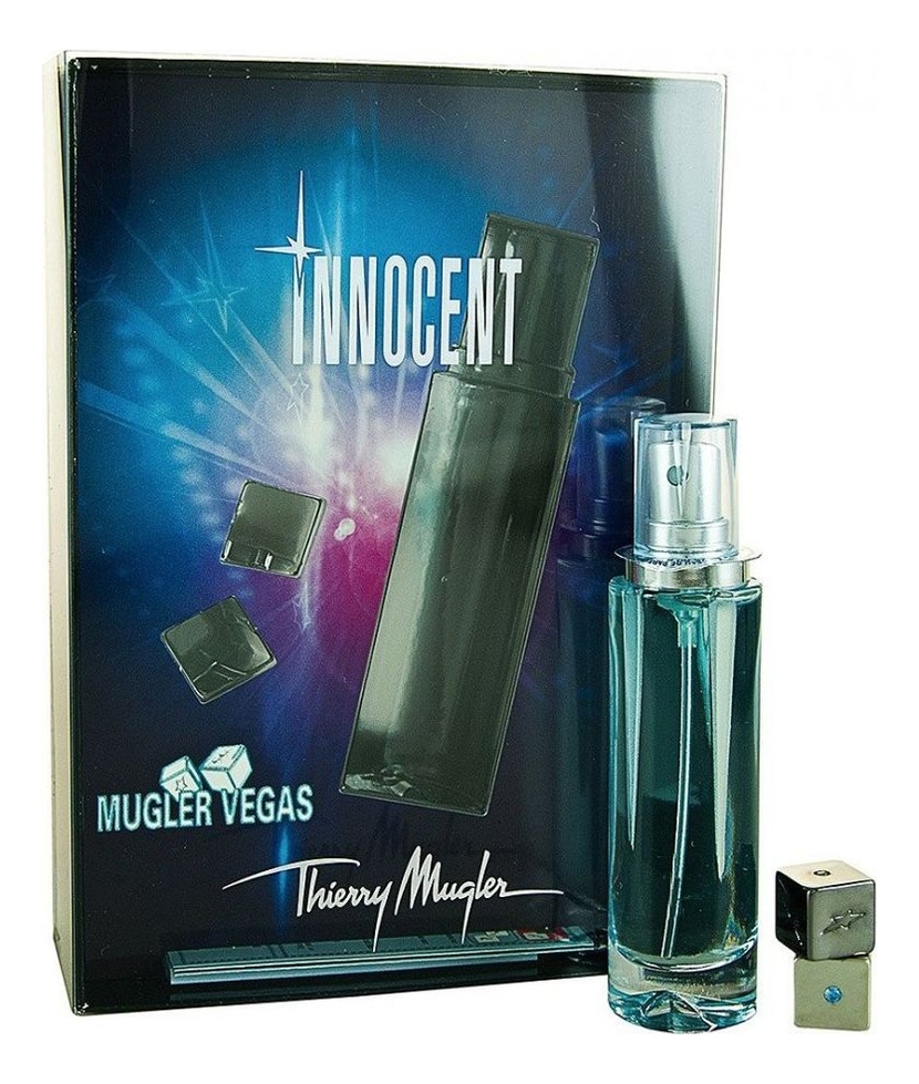 Mugler Angel Innocent Vegas набор п/вода 25ml + игральные кости