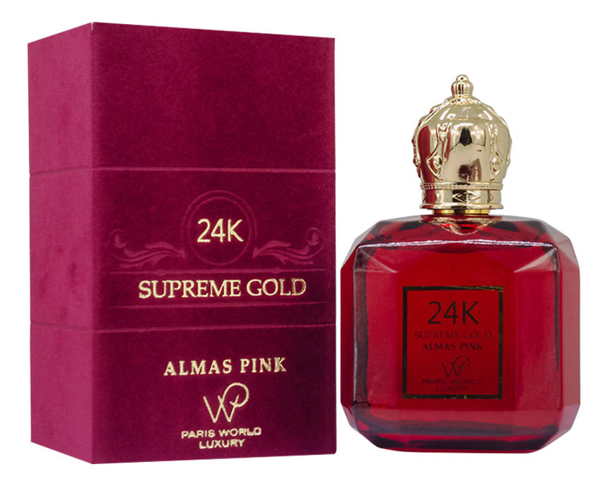 24K Supreme Gold Almas Pink Paris World Luxury
