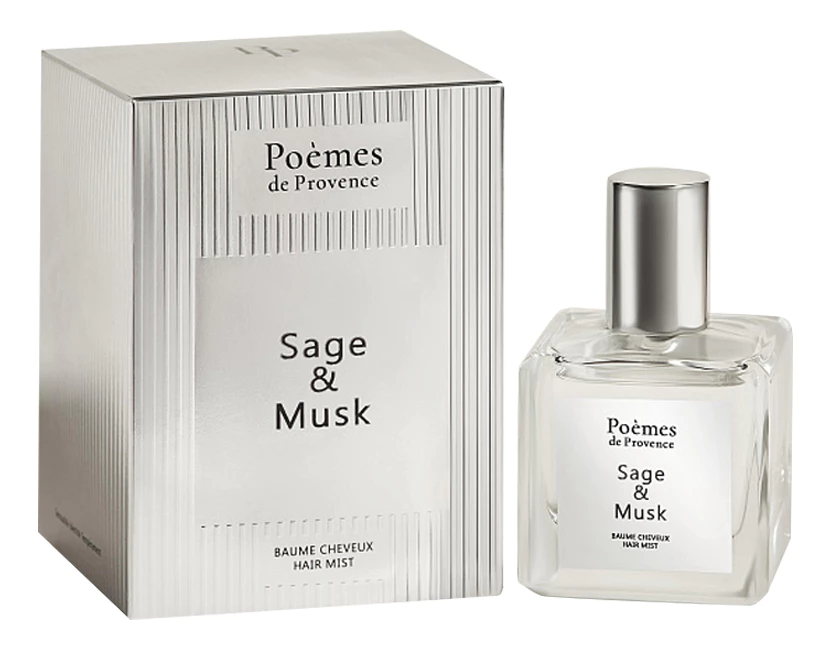 Poemes de Provence Sage &amp; Musk дымка для волос 50ml
