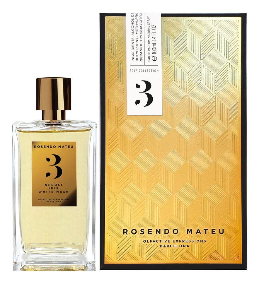 N3 Neroli, Iris, White Musk Rosendo Mateu