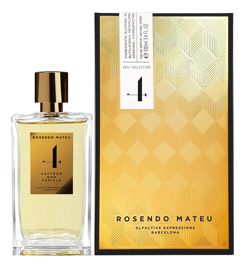 N4 Saffron, Oud, Vanilla Rosendo Mateu