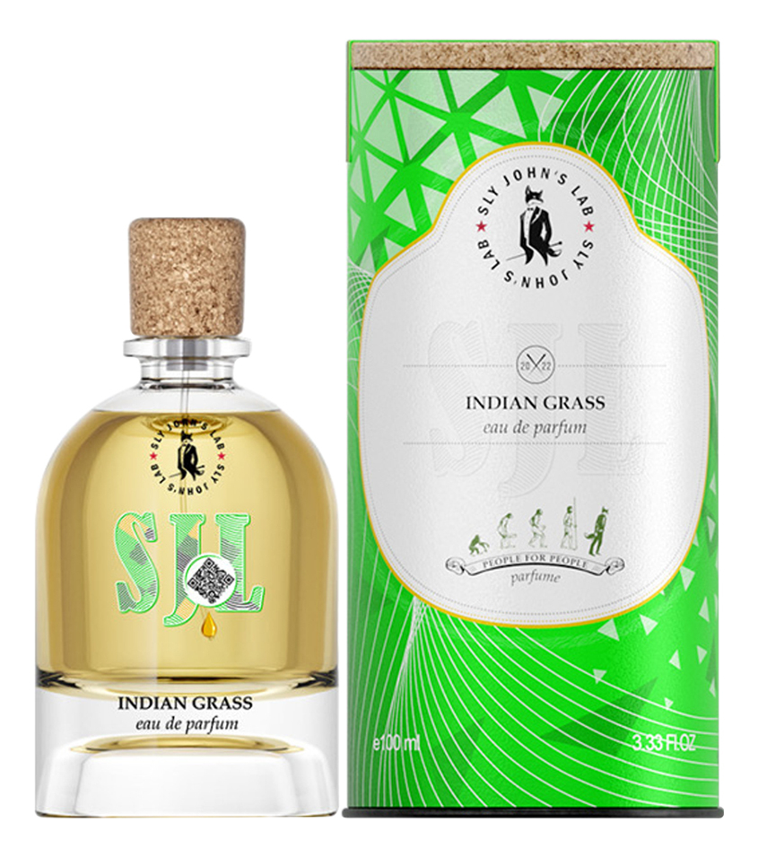 Sly Johns Lab Indian Grass парфюмерная вода 100ml