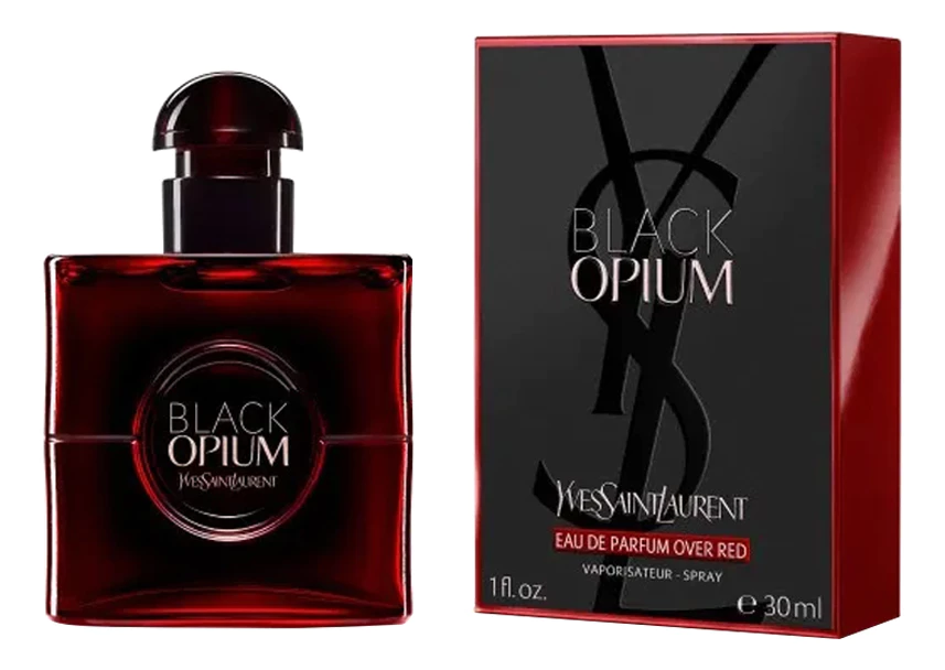 Black Opium Over Red Yves Saint Laurent