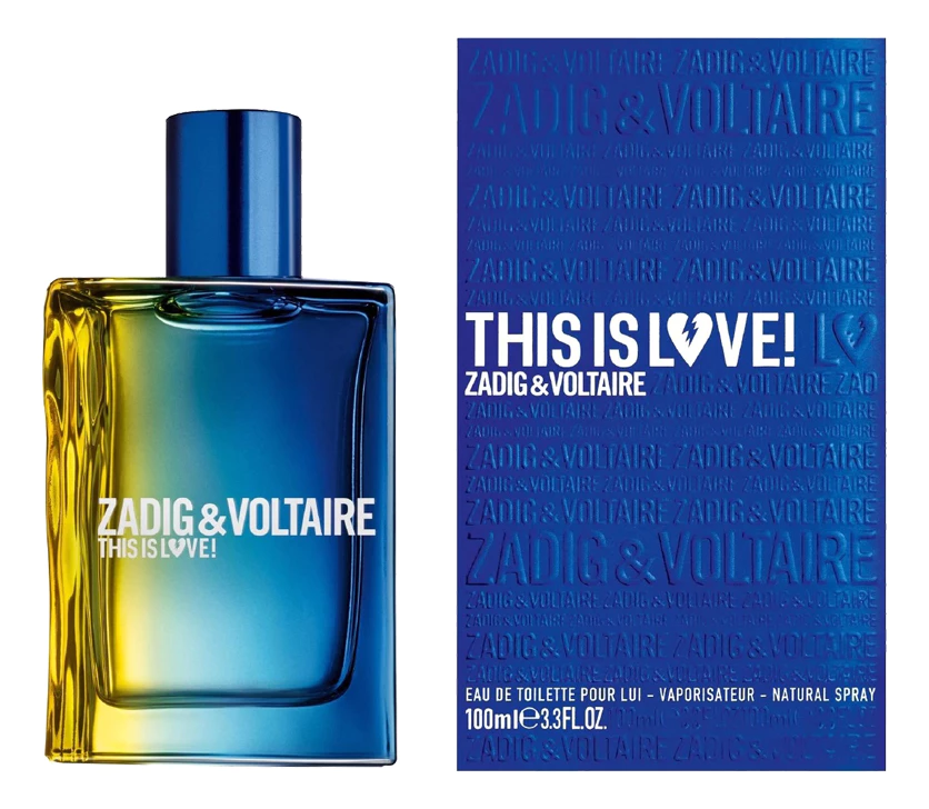 Zadig &amp; Voltaire This Is Love! Pour Lui туалетная вода 100ml
