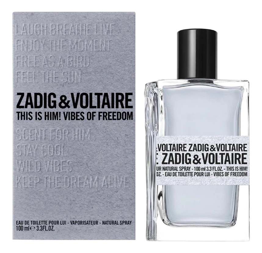 Zadig &amp; Voltaire This Is Him! Vibes Of Freedom туалетная вода 100ml