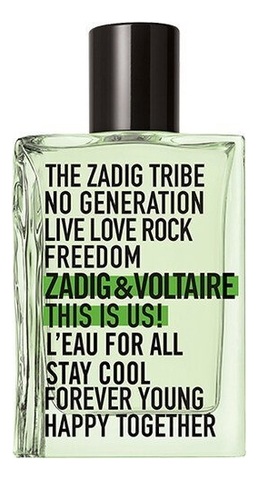 Zadig &amp; Voltaire This Is Us! LEau For All туалетная вода 50ml